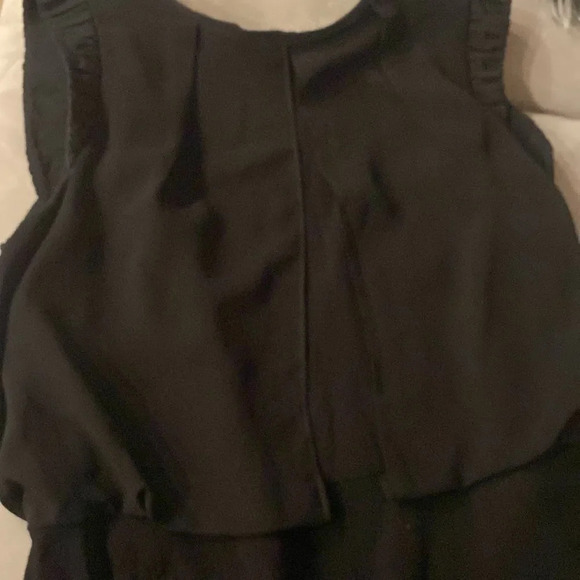 Sandro Paris FR sz 1 US sz S black mini dress zip back excellent pre owned cond - Picture 6 of 9